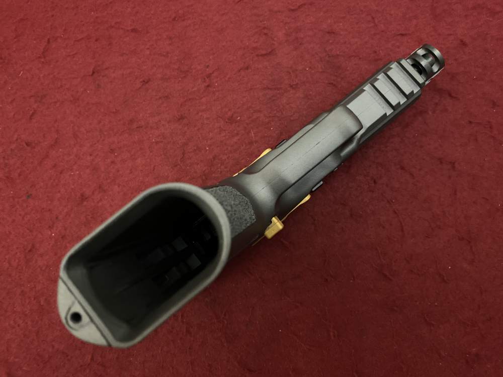 New Canik SFX Rival 9mm Grey, yellow accents, Optics Ready 18rd 5", 2 mags -img-10