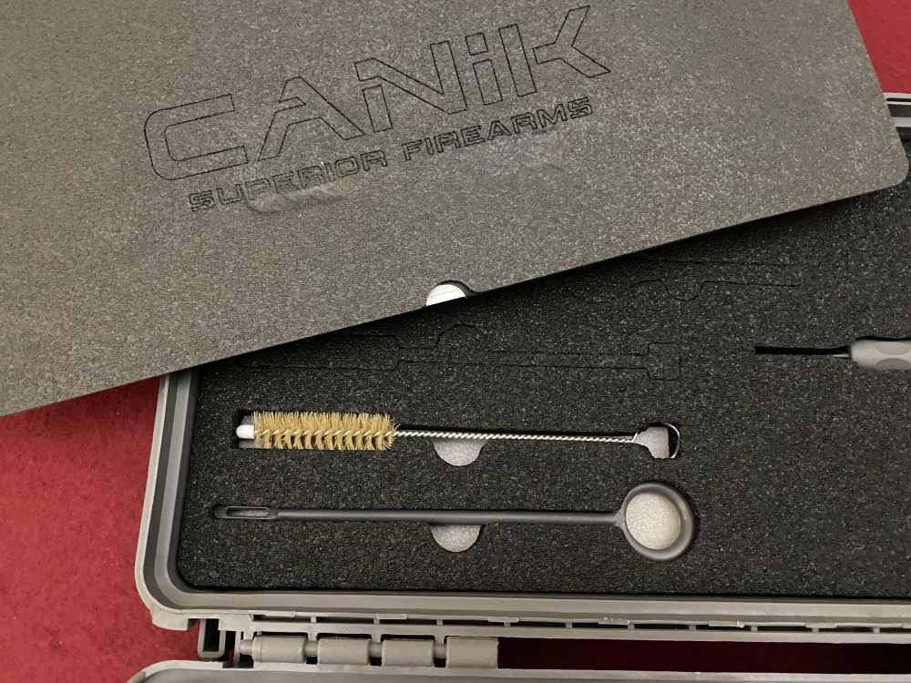 New Canik SFX Rival 9mm Grey, yellow accents, Optics Ready 18rd 5", 2 mags -img-2
