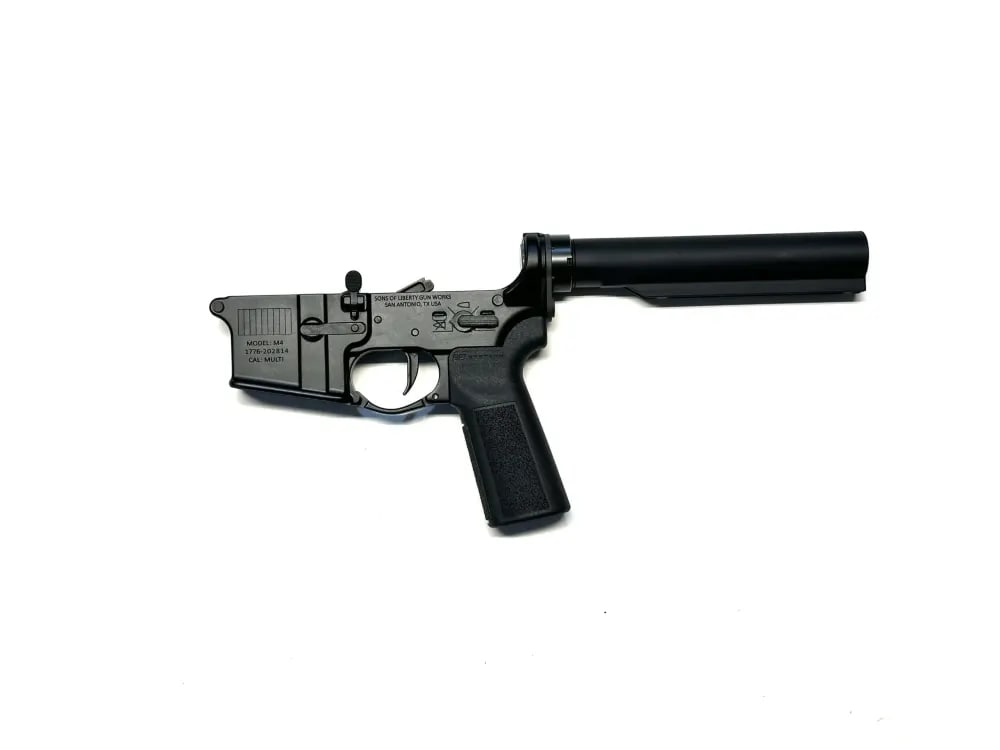 Sons of Liberty Lower Receiver-Rebellious Stripes wA5 System-img-0