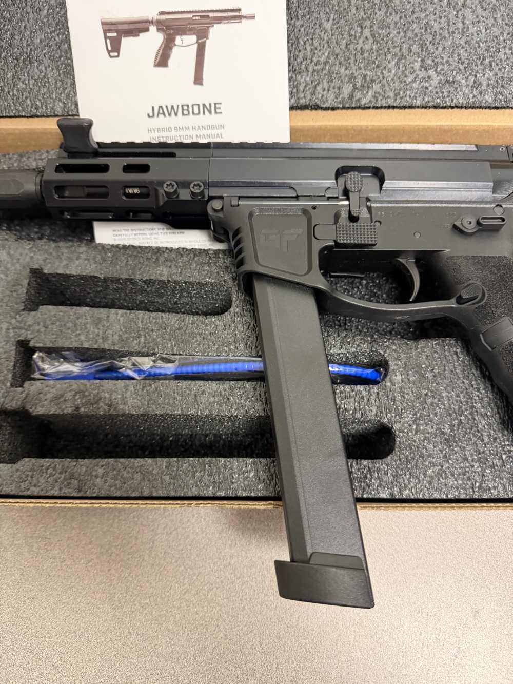 GFORCE Arms Jawbone, 9mm, 5", Black QPQ Threaded Barrel, Ambidextrous, 33RD-img-3