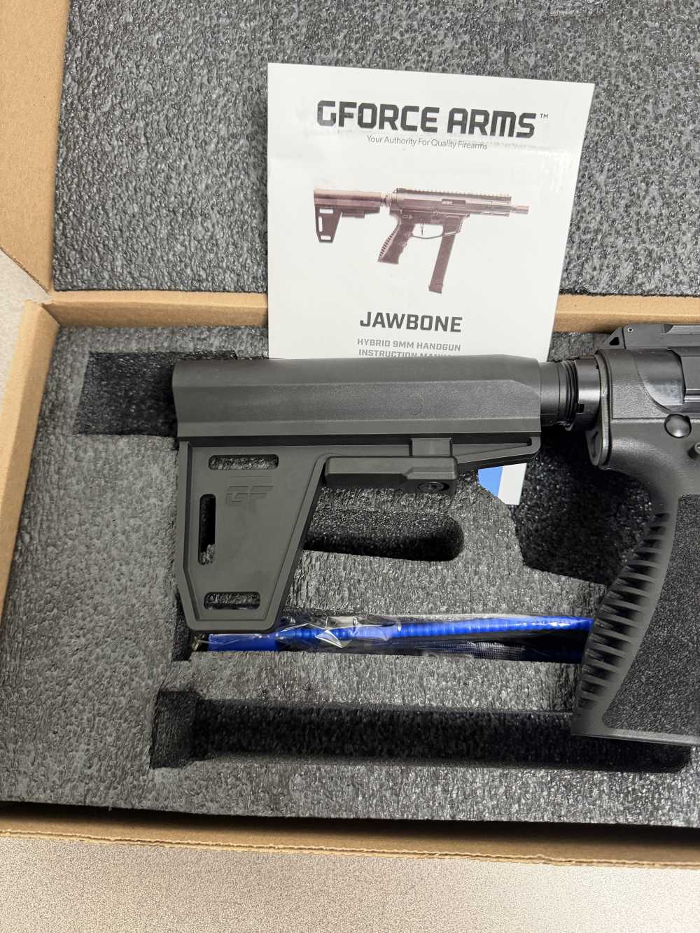 GFORCE Arms Jawbone, 9mm, 5", Black QPQ Threaded Barrel, Ambidextrous, 33RD-img-5