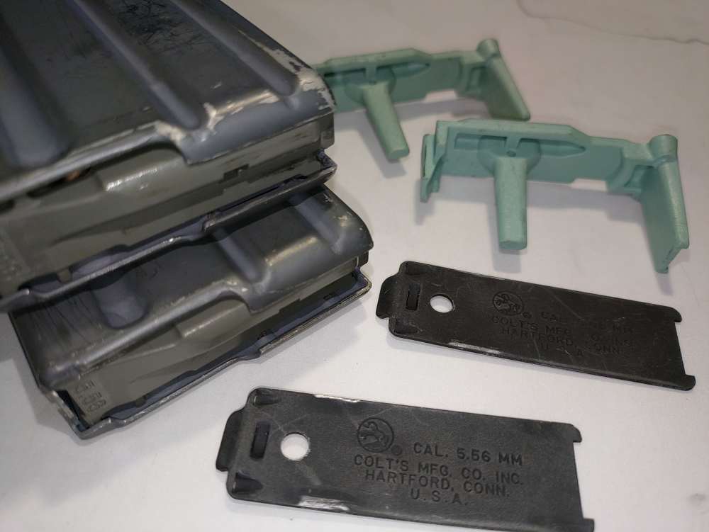 COLT AR15 223 REM/556 NATO 30RD MAG Anti-tilt/Ranger Baseplate GRY 2PK-img-4
