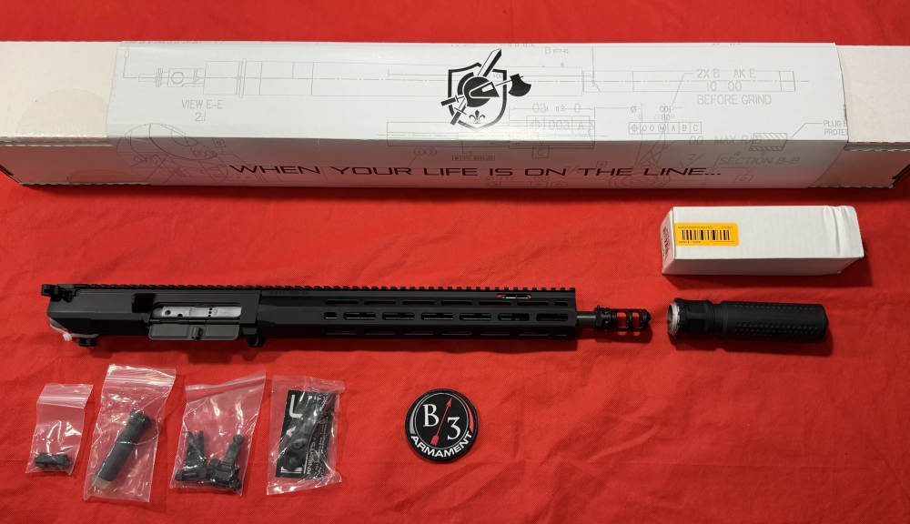Knights Armament 14.5  Upper 7.62 w/ QDC/CQB Suppressor NIB KAC-img-1