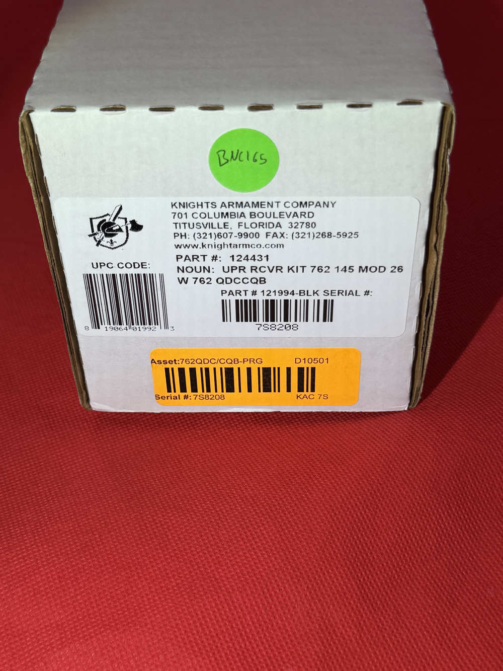 Knights Armament 14.5  Upper 7.62 w/ QDC/CQB Suppressor NIB KAC-img-15