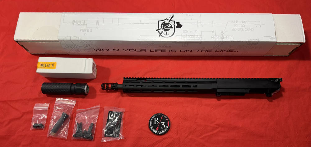 Knights Armament 14.5  Upper 7.62 w/ QDC/CQB Suppressor NIB KAC-img-0