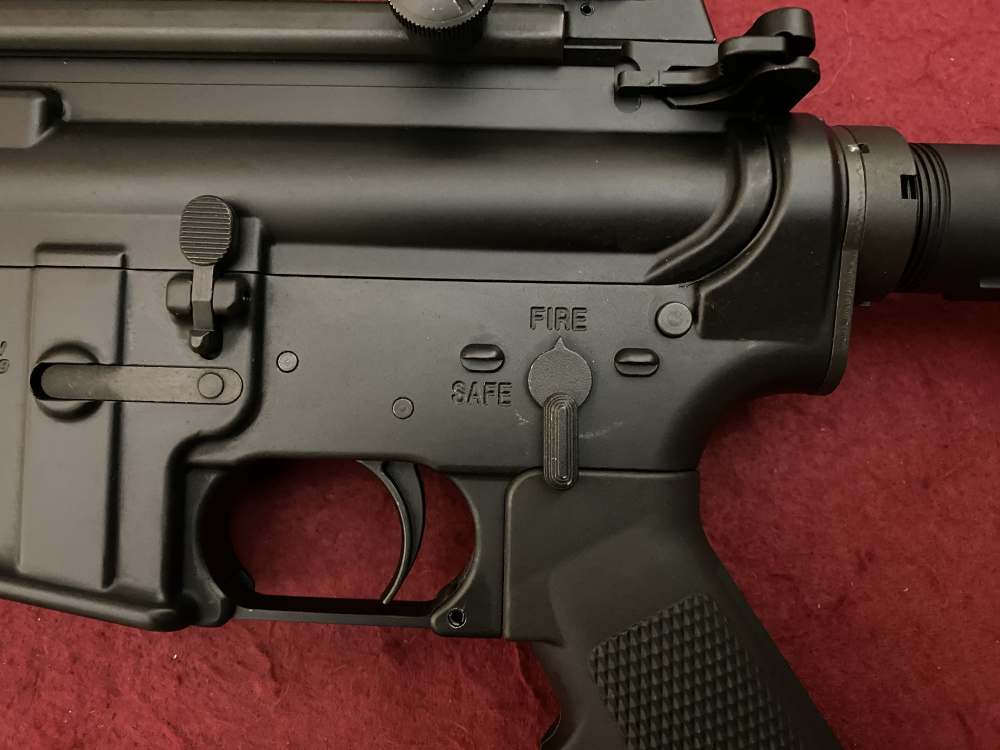 Excellent Anderson AR-15 16" 5.56, A2 front sight, A3 upper, carry handle-img-30