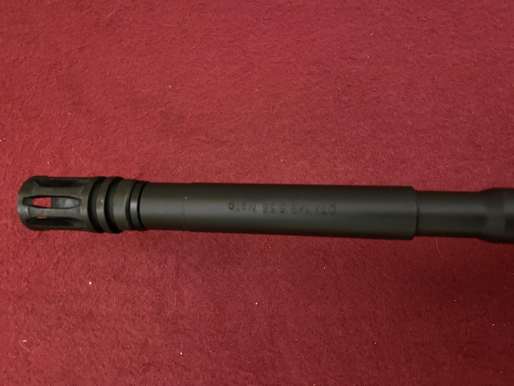Excellent Anderson AR-15 16" 5.56, A2 front sight, A3 upper, carry handle-img-65