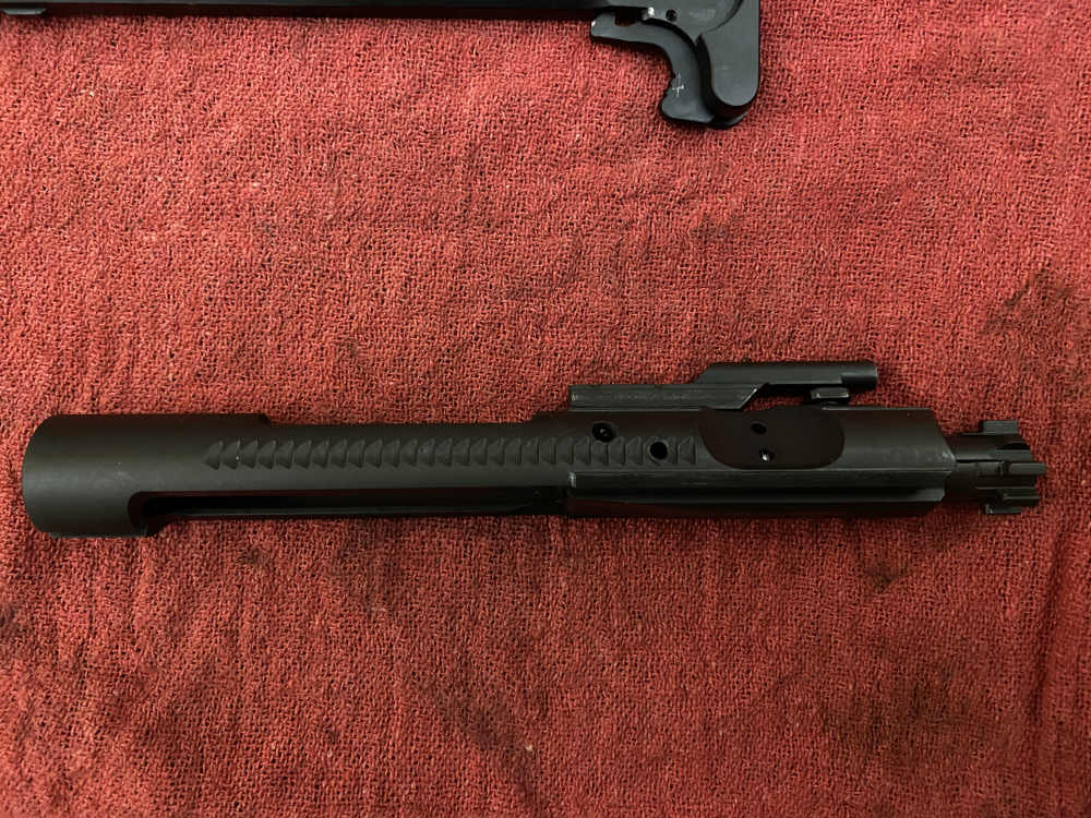 Excellent Anderson AR-15 16" 5.56, A2 front sight, A3 upper, carry handle-img-75
