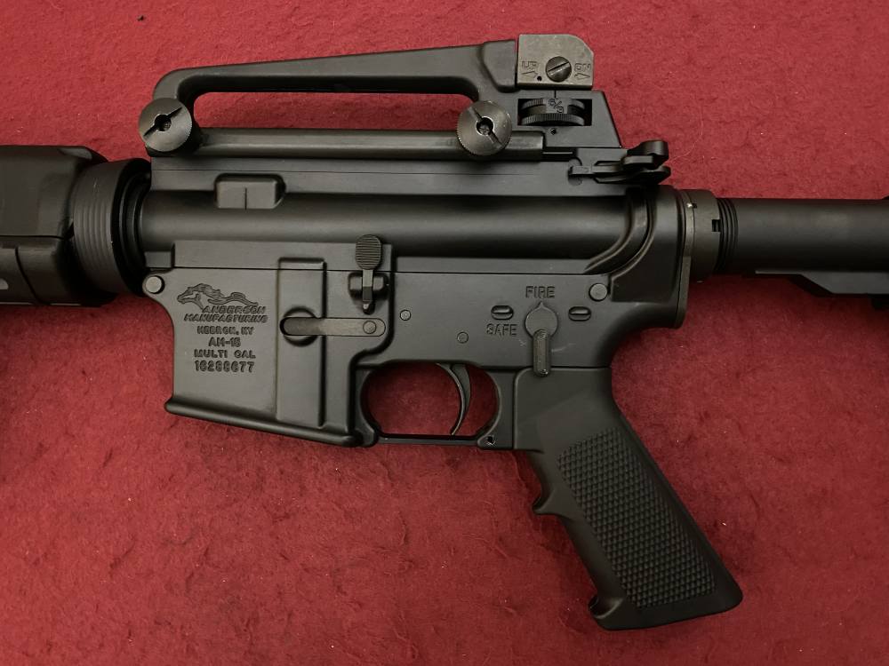 Excellent Anderson AR-15 16" 5.56, A2 front sight, A3 upper, carry handle-img-28