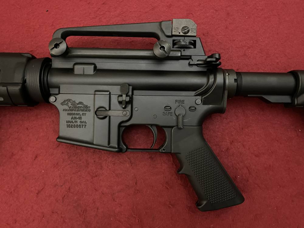 Excellent Anderson AR-15 16" 5.56, A2 front sight, A3 upper, carry handle-img-27