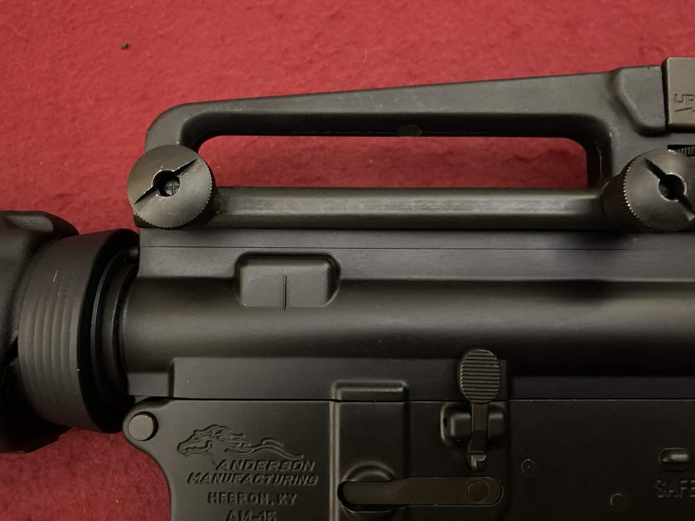 Excellent Anderson AR-15 16" 5.56, A2 front sight, A3 upper, carry handle-img-33