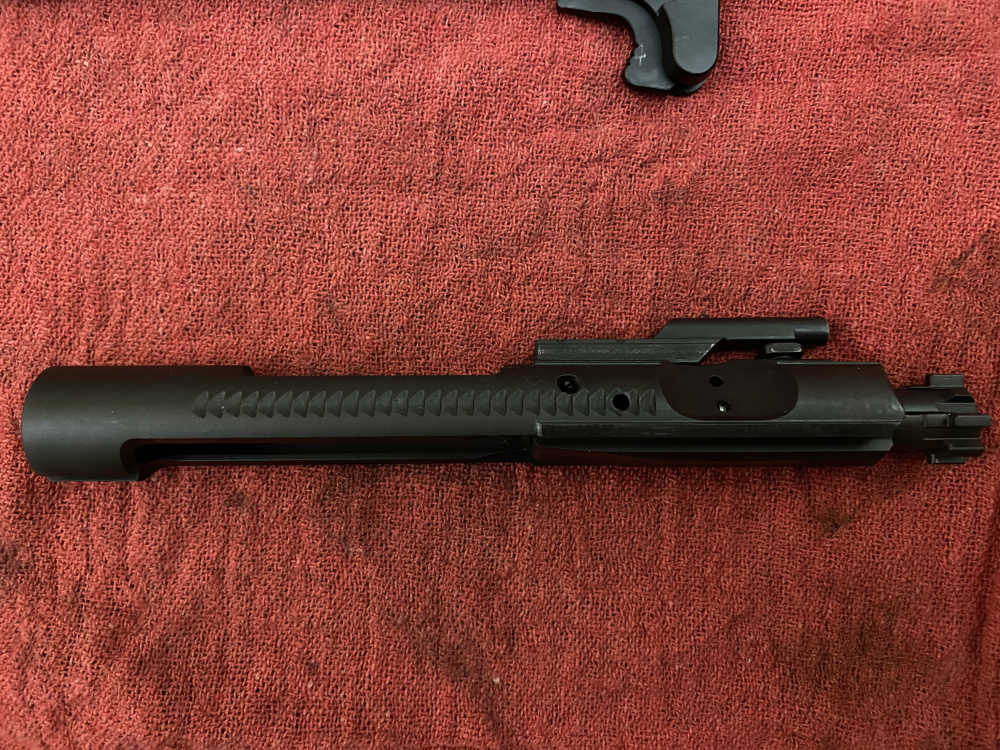 Excellent Anderson AR-15 16" 5.56, A2 front sight, A3 upper, carry handle-img-76