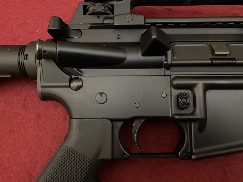 Excellent Anderson AR-15 16" 5.56, A2 front sight, A3 upper, carry handle-img-8