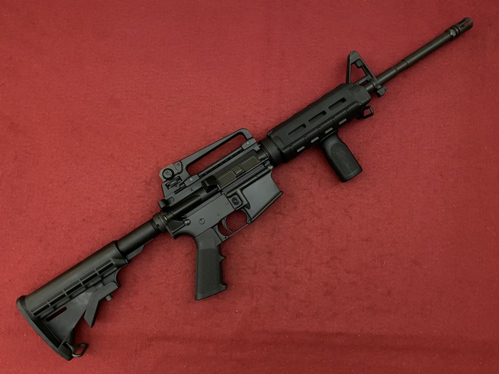 Excellent Anderson AR-15 16" 5.56, A2 front sight, A3 upper, carry handle-img-0
