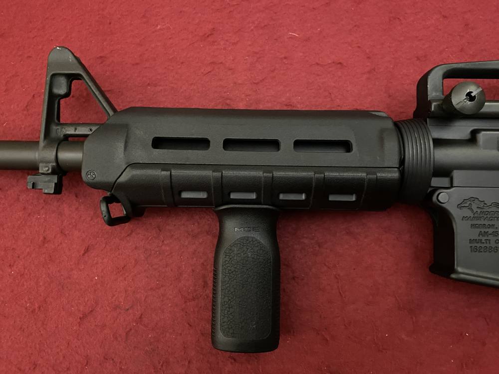 Excellent Anderson AR-15 16" 5.56, A2 front sight, A3 upper, carry handle-img-35