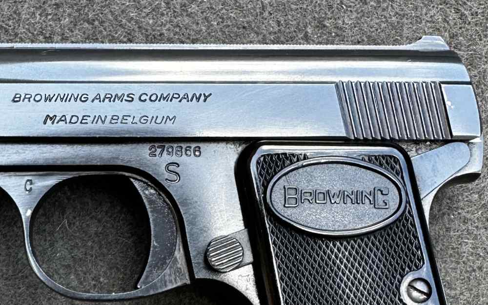 Browning Baby .25 ACP, Made in Belgium, 1963, C&R and CA OK-img-4
