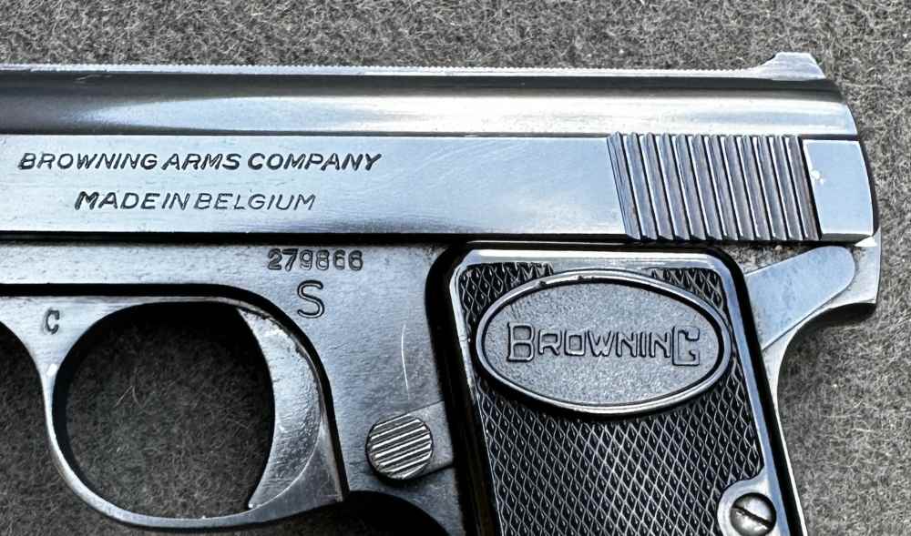 Browning Baby .25 ACP, Made in Belgium, 1963, C&R and CA OK-img-3