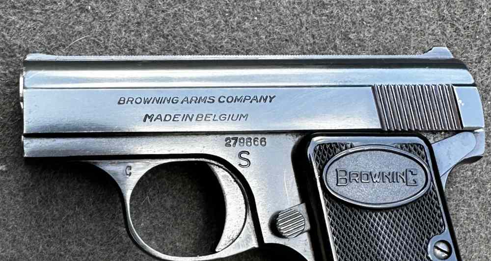 Browning Baby .25 ACP, Made in Belgium, 1963, C&R and CA OK-img-6