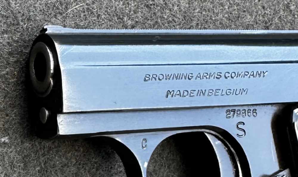 Browning Baby .25 ACP, Made in Belgium, 1963, C&R and CA OK-img-9