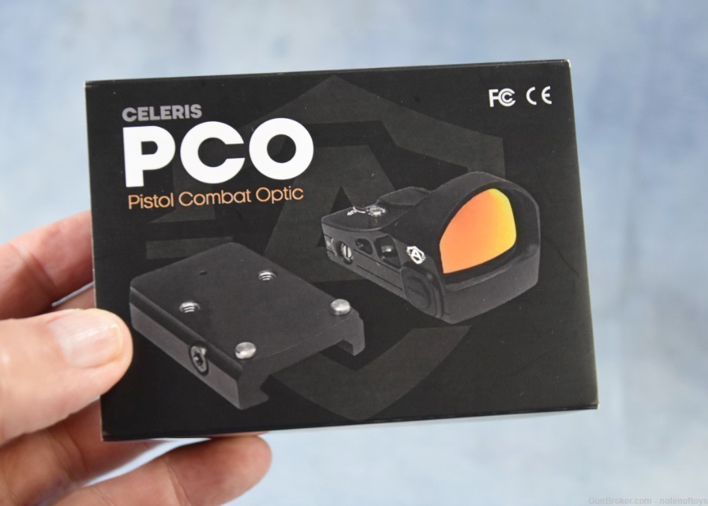 Accufire PCO Pistol Combat Optic 3MOA Red Dot 20000 hrs RMR & Picatinny NIB-img-34