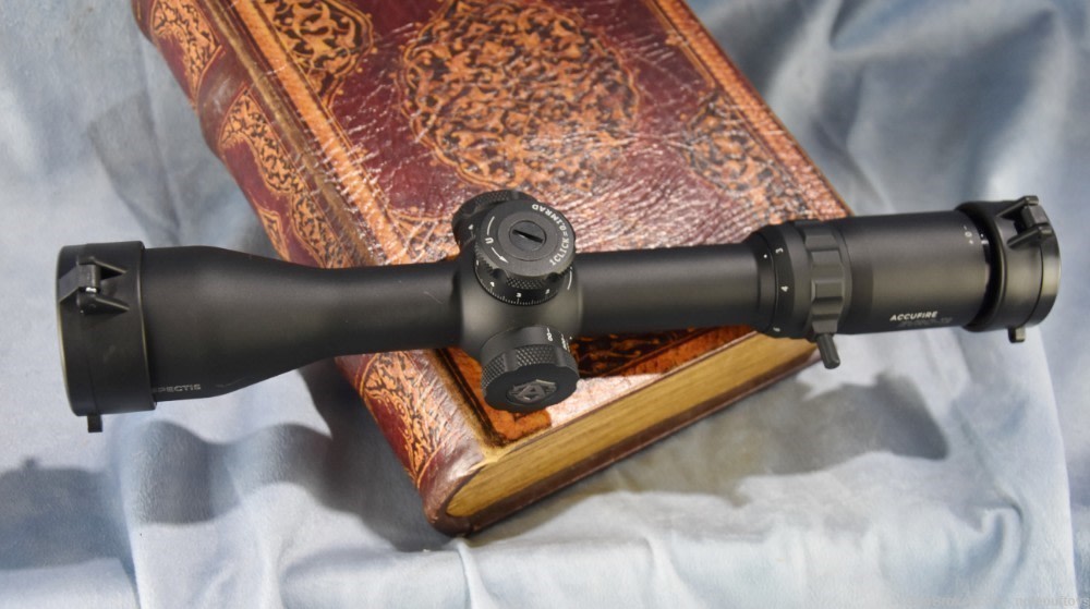 Accufire EVRO 12 FFP 3-12x44 Hunting Scope First Focal Plan Mil Reticle NIB-img-2