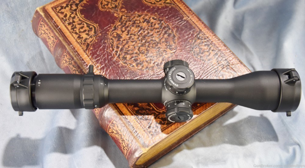Accufire EVRO 12 FFP 3-12x44 Hunting Scope First Focal Plan Mil Reticle NIB-img-4