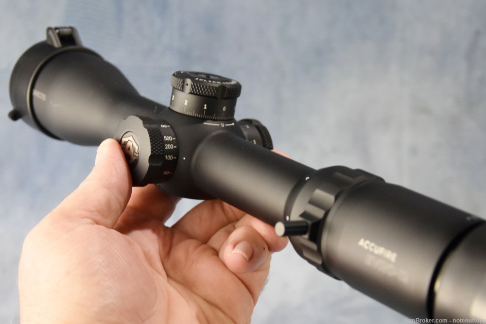 Accufire EVRO 12 FFP 3-12x44 Hunting Scope First Focal Plan Mil Reticle NIB-img-36