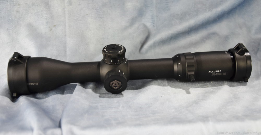 Accufire EVRO 12 FFP 3-12x44 Hunting Scope First Focal Plan Mil Reticle NIB-img-25
