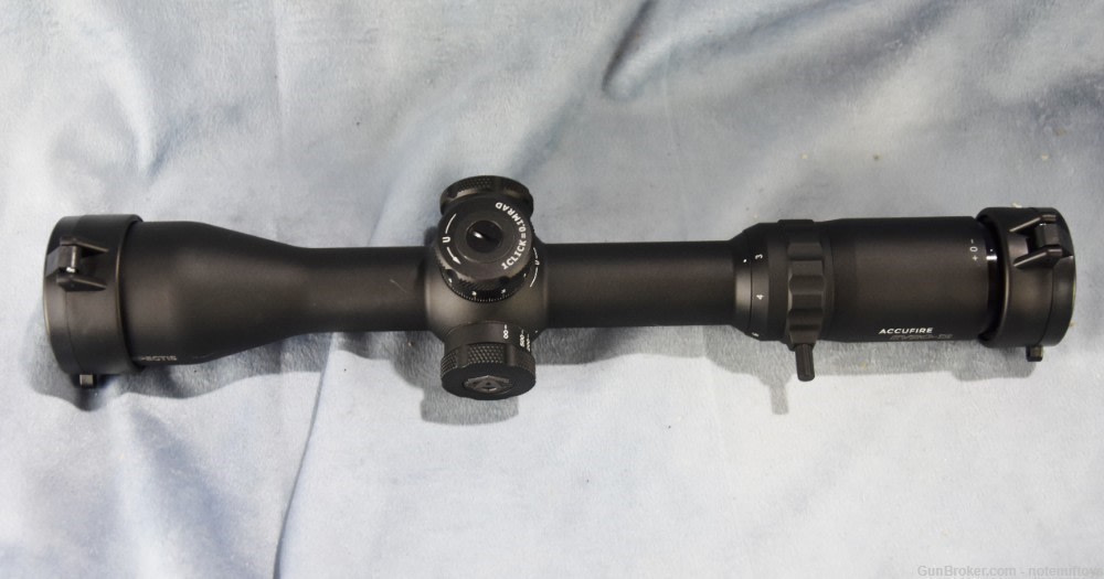 Accufire EVRO 12 FFP 3-12x44 Hunting Scope First Focal Plan Mil Reticle NIB-img-5
