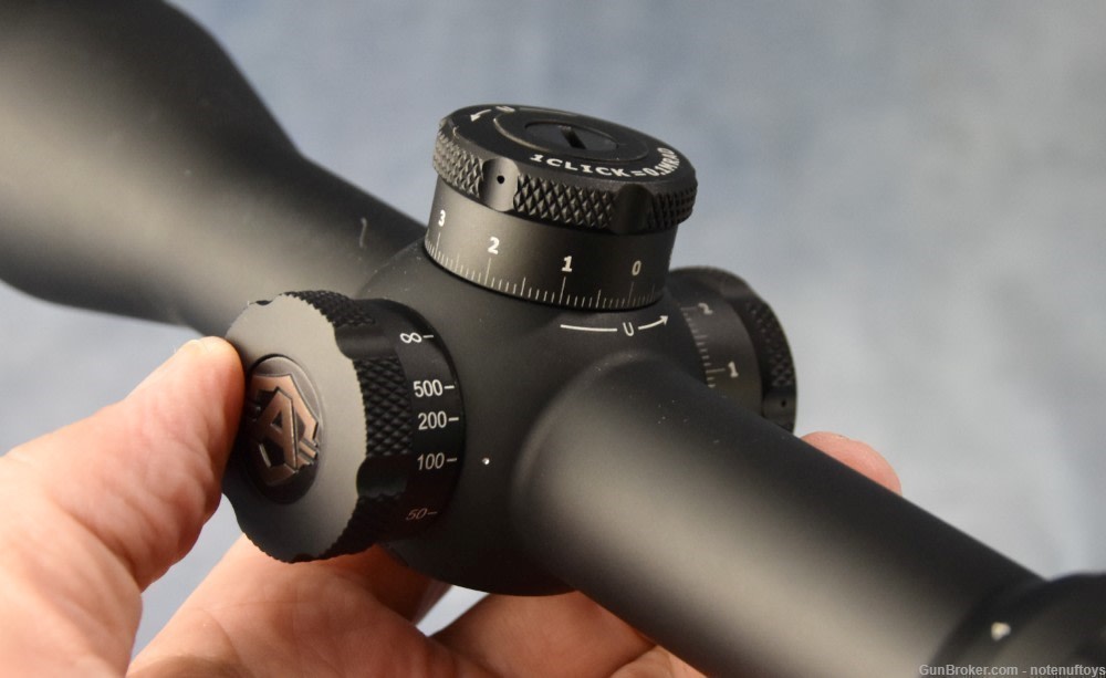 Accufire EVRO 12 FFP 3-12x44 Hunting Scope First Focal Plan Mil Reticle NIB-img-1