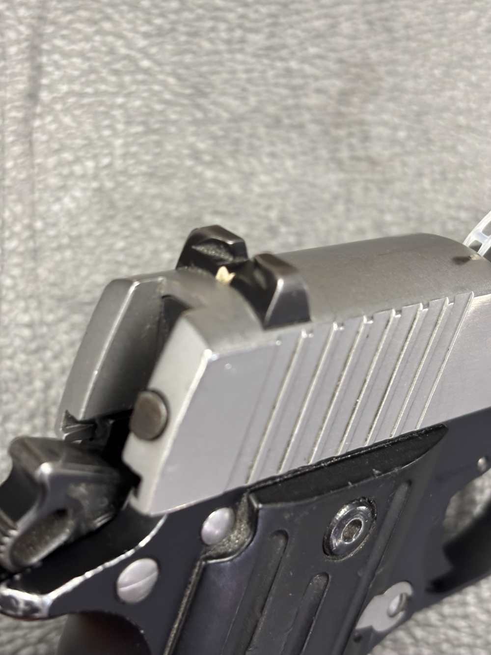 SIG SAUER P238 TWO-TONE 380 ACP W/ CASE. NO RESERVE -img-9