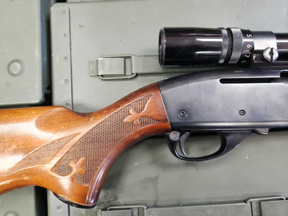 C&R 1966 REMINGTON 742 WOODSMASTER 150TH ANNIV .30-06 22" 4-12X SN 225533-img-10
