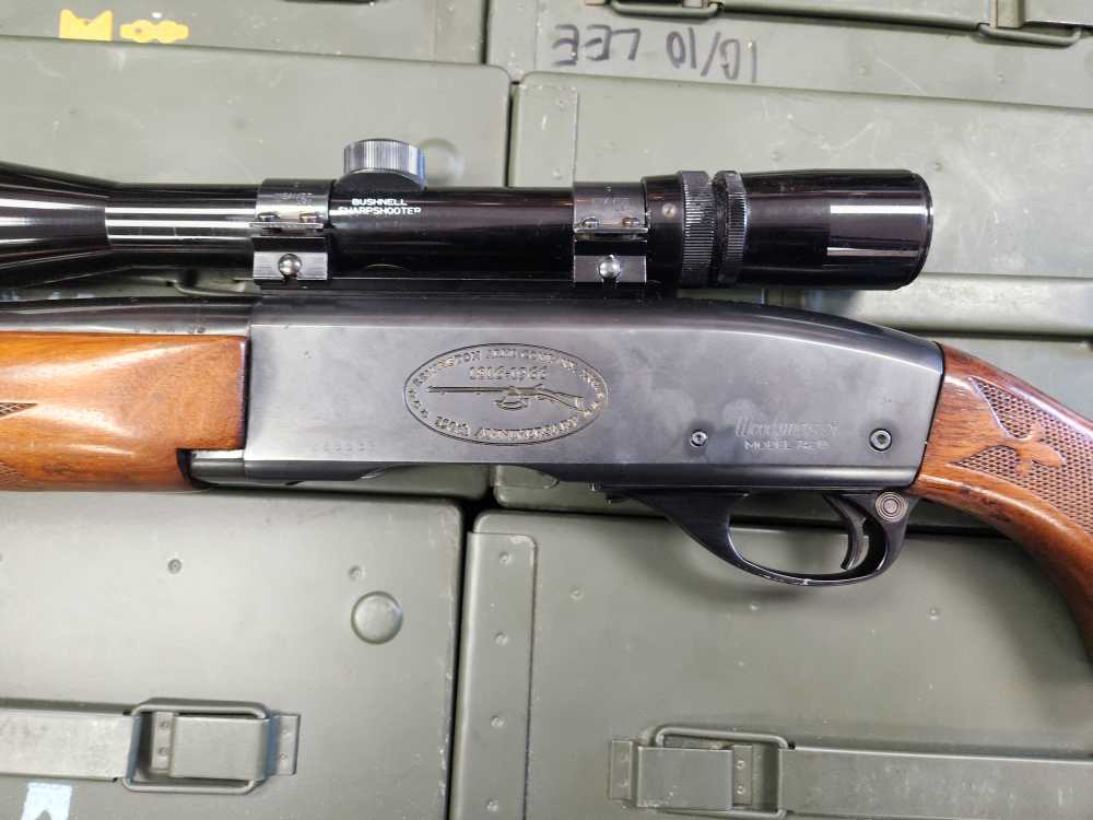C&R 1966 REMINGTON 742 WOODSMASTER 150TH ANNIV .30-06 22" 4-12X SN 225533-img-3