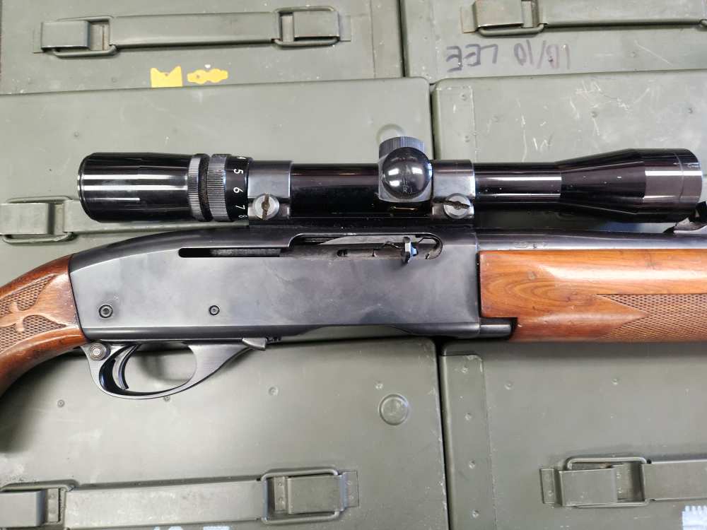 C&R 1966 REMINGTON 742 WOODSMASTER 150TH ANNIV .30-06 22" 4-12X SN 225533-img-11