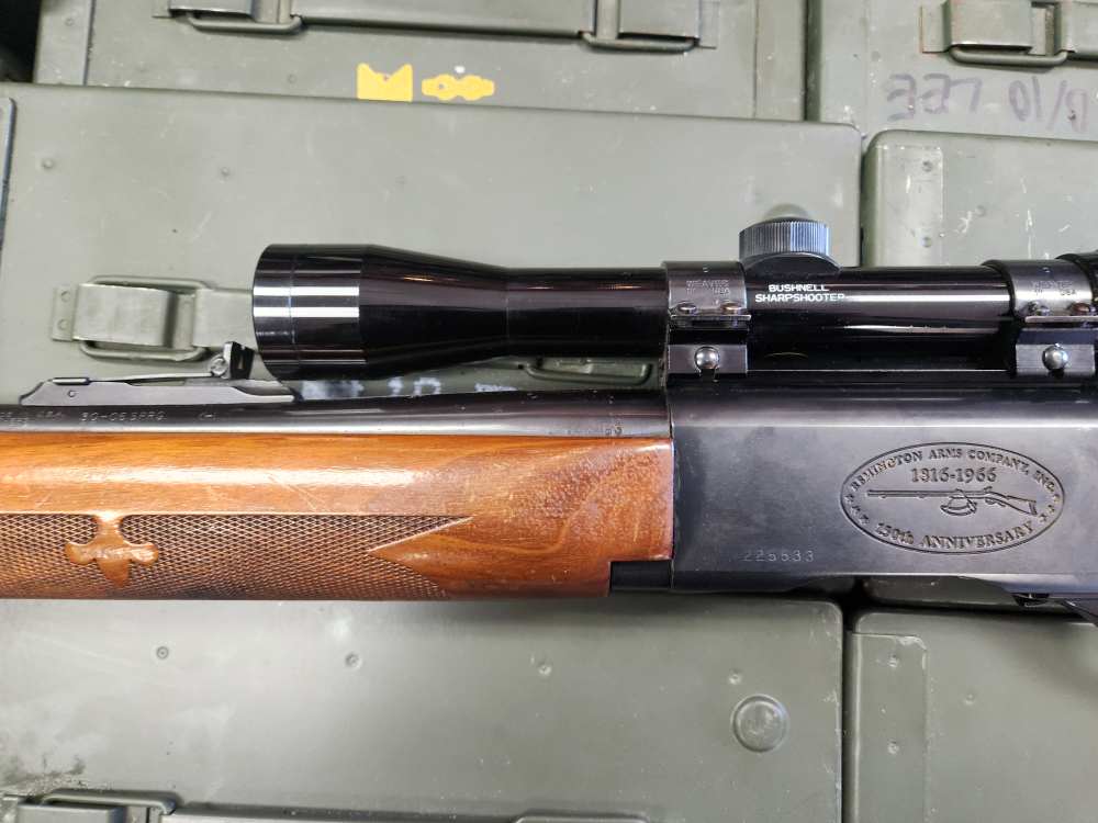 C&R 1966 REMINGTON 742 WOODSMASTER 150TH ANNIV .30-06 22" 4-12X SN 225533-img-4