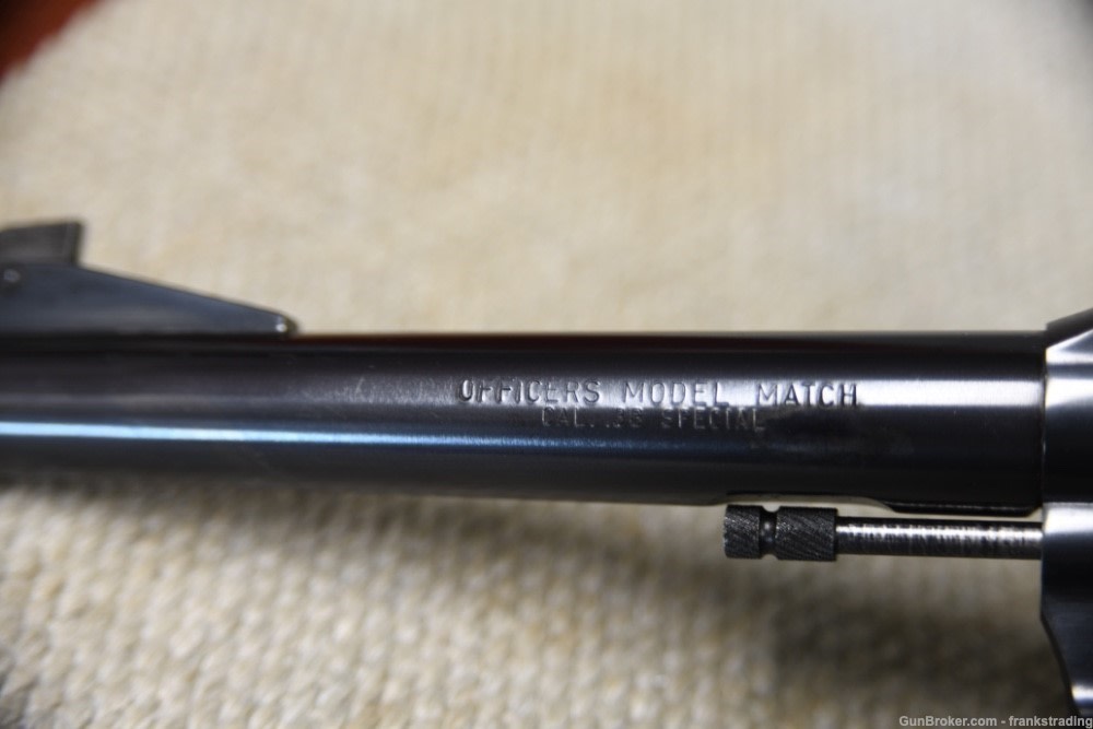 Colt Officer's Model Match 38 SPL 6 inch BBL all Original Super Cond 1955-img-5