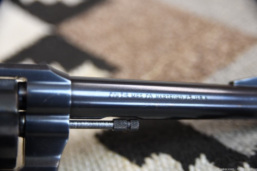 Colt Officer's Model Match 38 SPL 6 inch BBL all Original Super Cond 1955-img-12