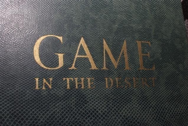 Game in the Desert J O'Connor 1st Hunting bk  1939-img-1