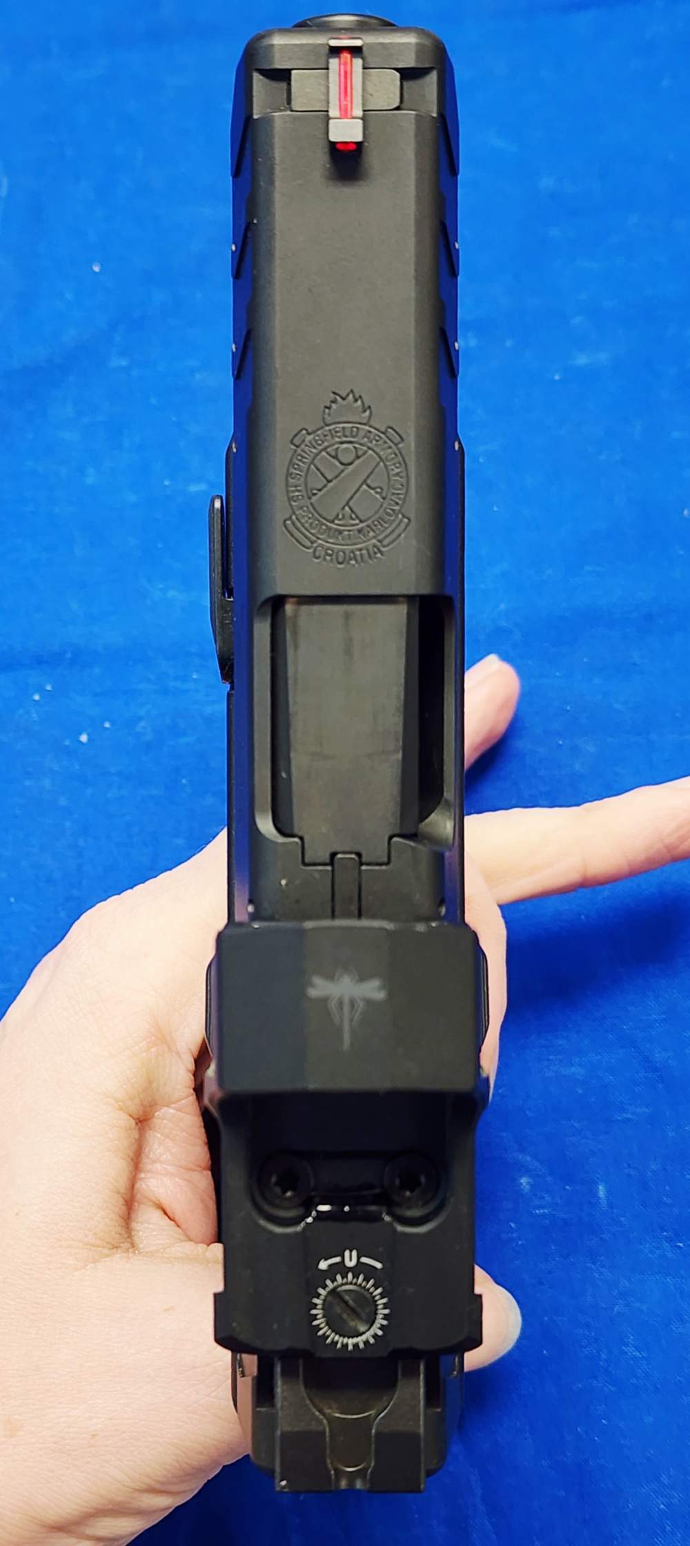 SPRINGFIELD XDM ELITE 9MM 3.75", HEX OPTIC, EXC COND-img-3