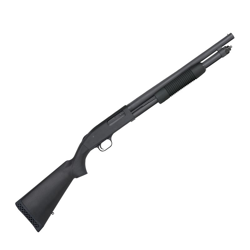 Mossberg 590 7-Shot Tactical Shotgun Matte Blued 12GA 18.5 50778-img-1