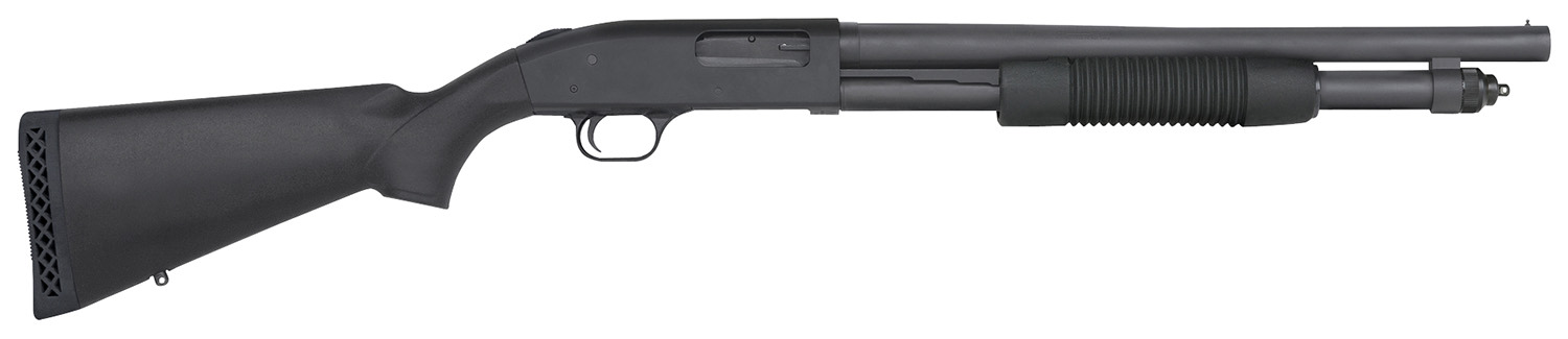 Mossberg 590 7-Shot Tactical Shotgun Matte Blued 12GA 18.5 50778-img-2