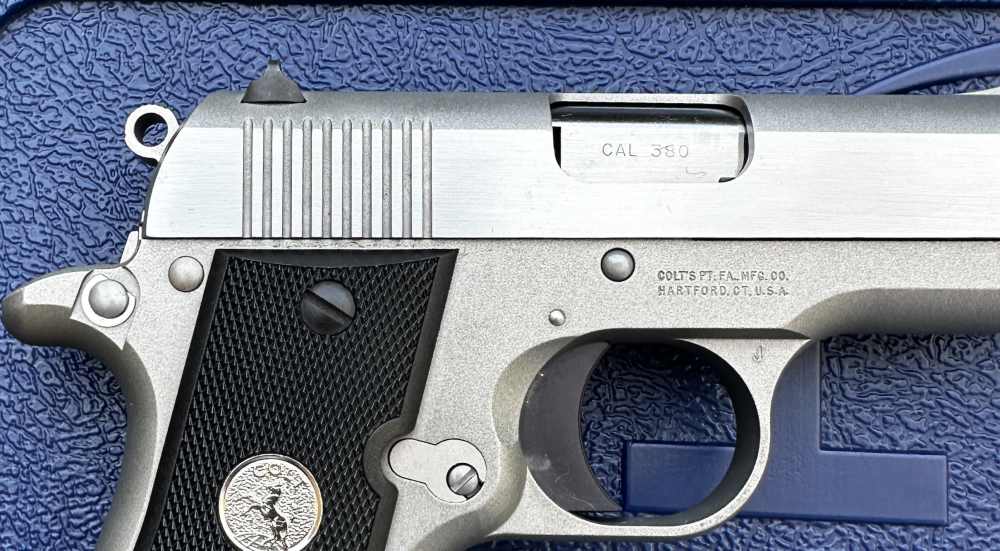 Colt Mustang PocketLite Stainless .380 ACP Pistol, Made in 2013-img-12