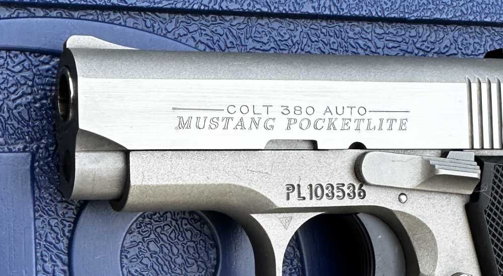 Colt Mustang PocketLite Stainless .380 ACP Pistol, Made in 2013-img-7