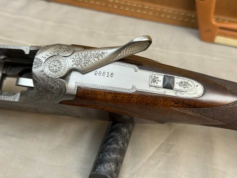 1961 Belgian Browning Superposed 12ga Pointer Grade Set 30" F/M 26" Skt-img-17