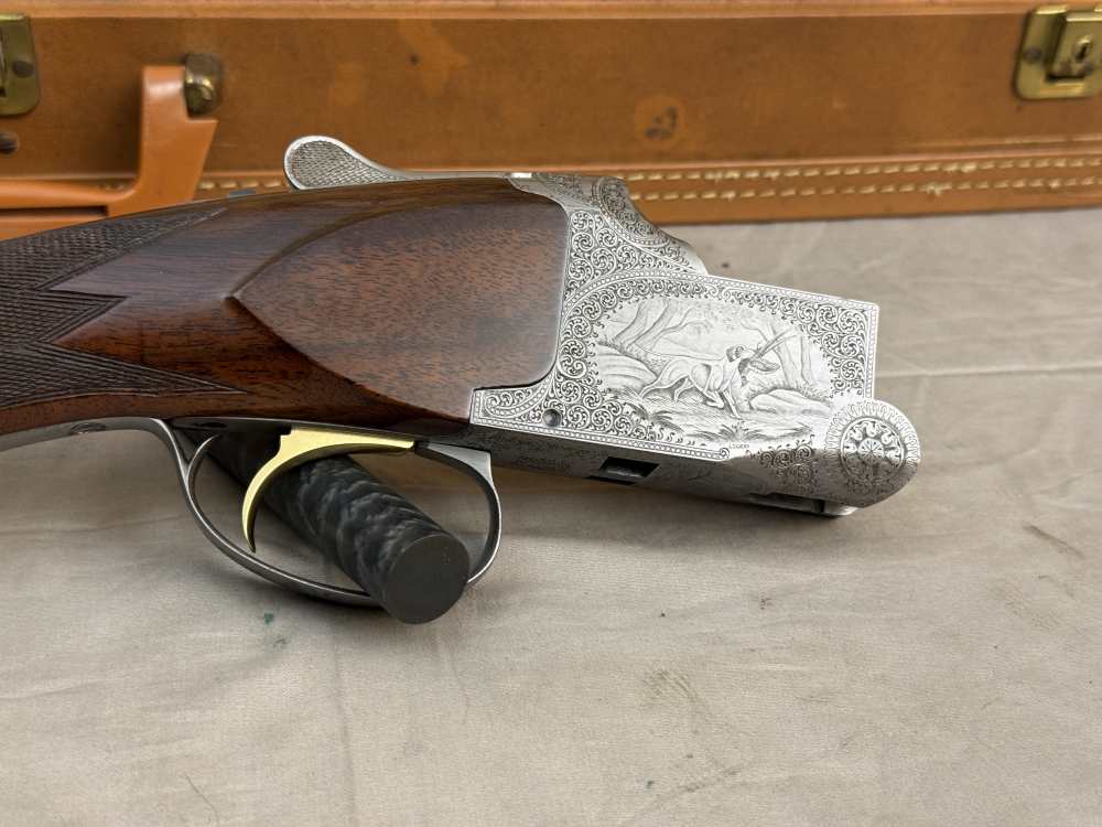 1961 Belgian Browning Superposed 12ga Pointer Grade Set 30" F/M 26" Skt-img-4