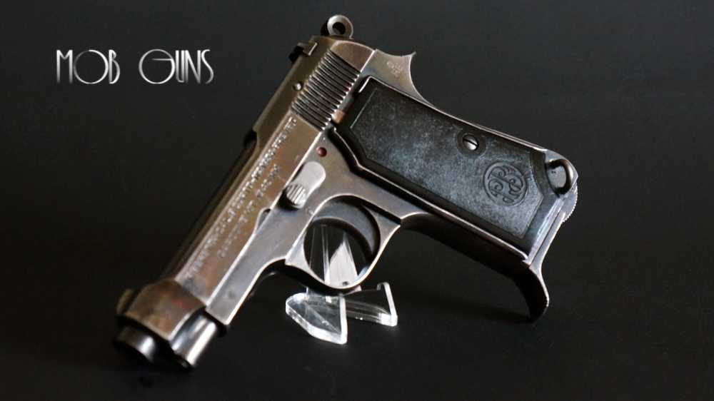 Beretta M 1934 - WWII 1942 XX Axis Pistol Holster & Magazines-img-5