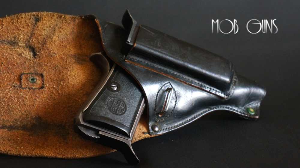Beretta M 1934 - WWII 1942 XX Axis Pistol Holster & Magazines-img-14