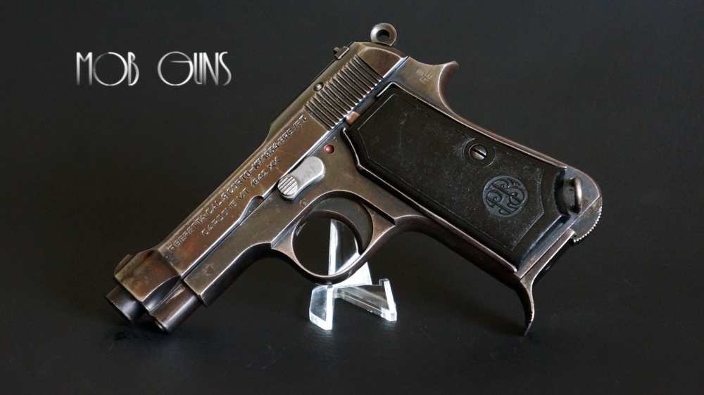 Beretta M 1934 - WWII 1942 XX Axis Pistol Holster & Magazines-img-4