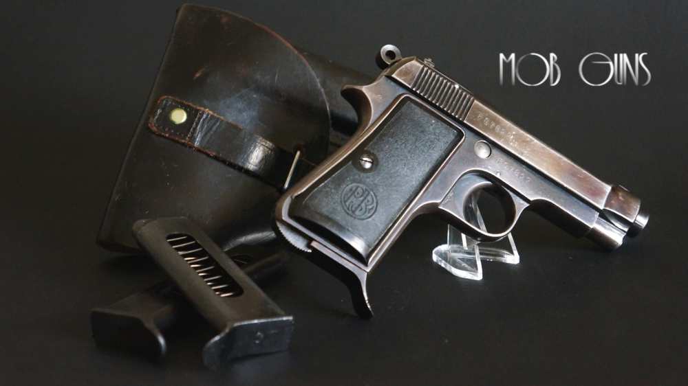 Beretta M 1934 - WWII 1942 XX Axis Pistol Holster & Magazines-img-0