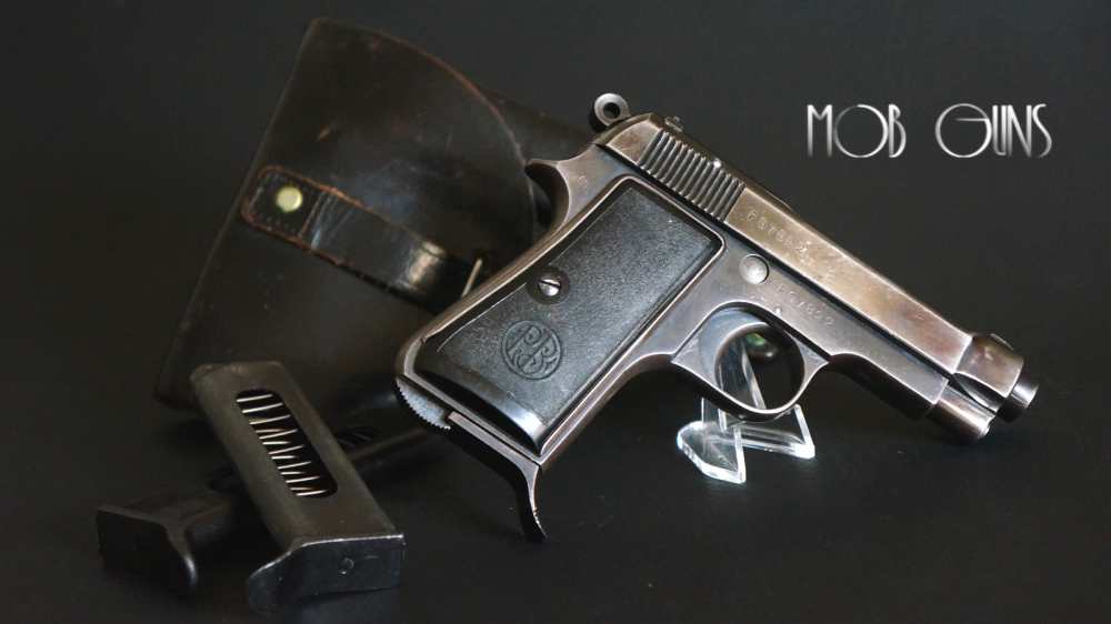 Beretta M 1934 - WWII 1942 XX Axis Pistol Holster & Magazines-img-15